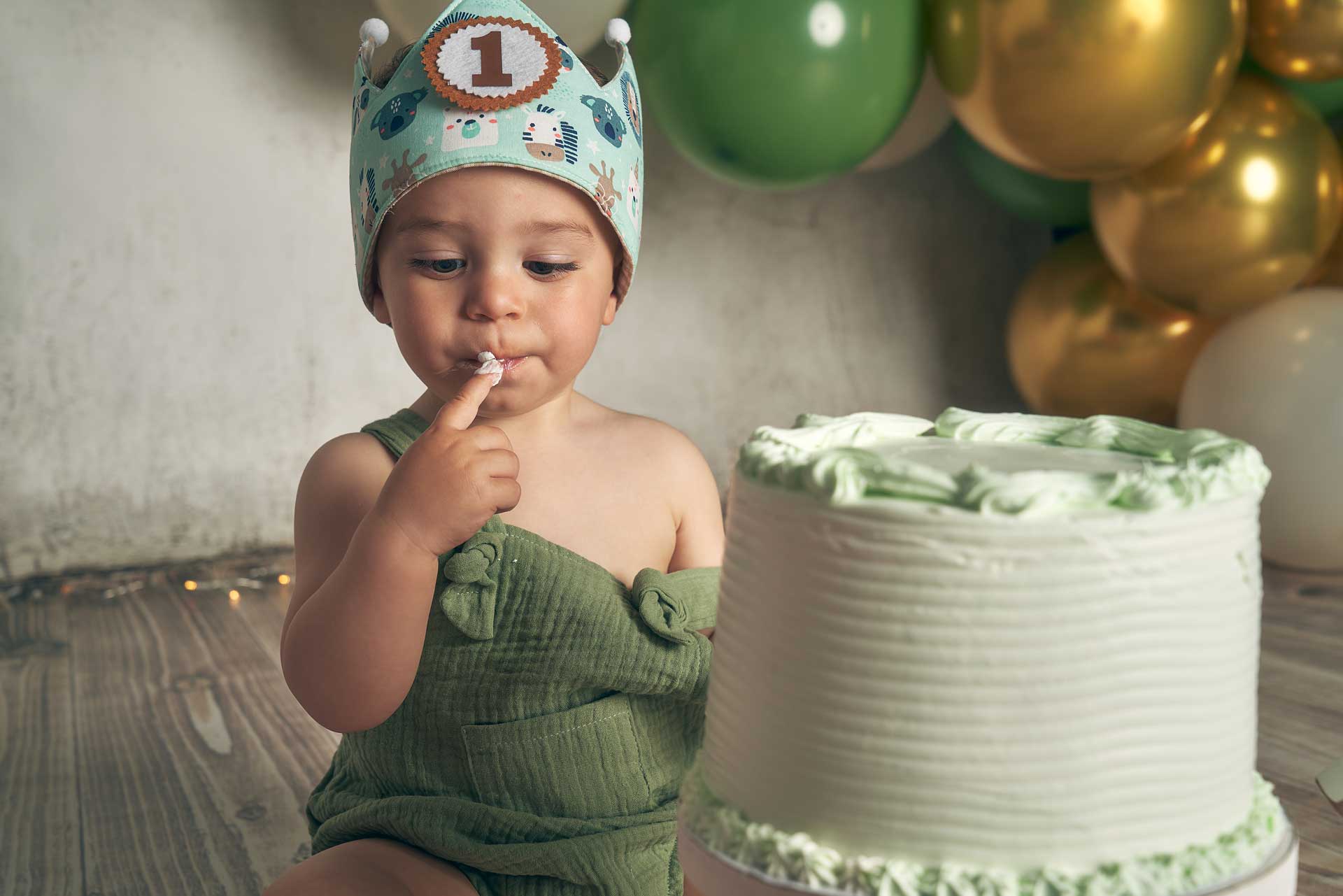 fotos de bebes con pastel